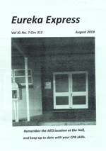 Eureka Express August 2019